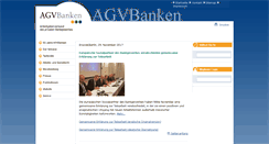 Desktop Screenshot of agvbanken.de